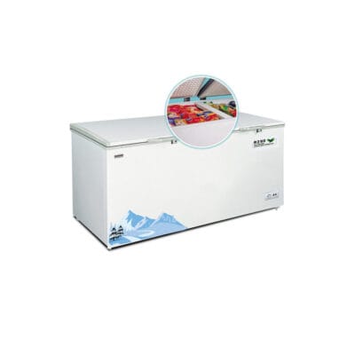Singer Chest Freezer With Two Compartments - 677L - white