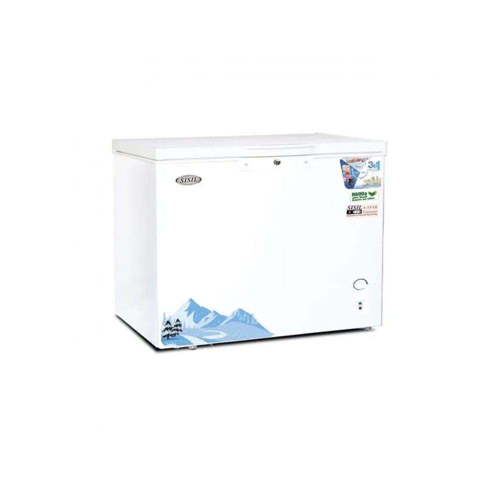 Sisil 3 In 1 Multi-Mode Freezer – 157L - white