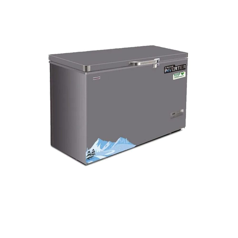 Singer Chest Freezer Inverter - 277L - Grey