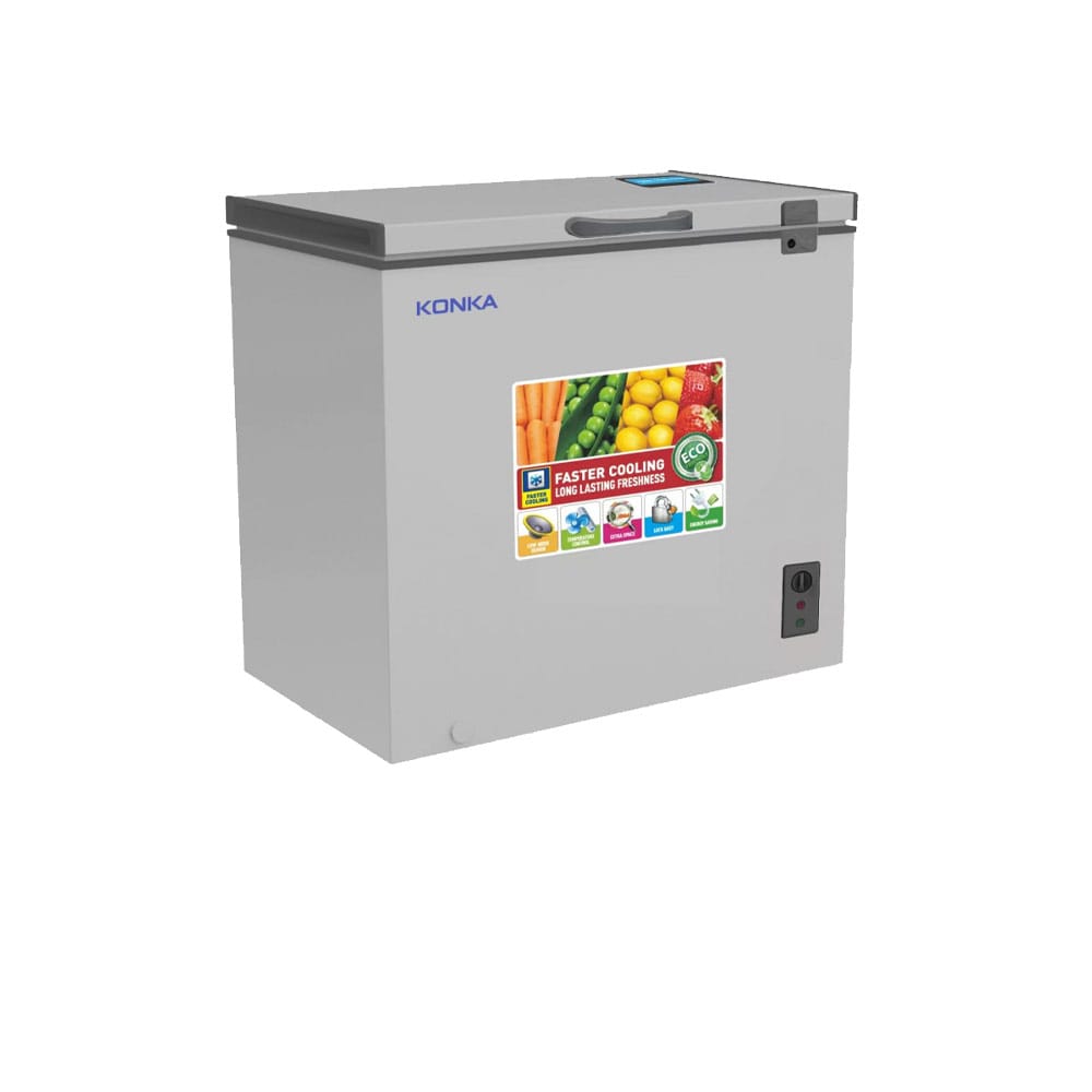 Konka Chest Freezer - 300L - Grey