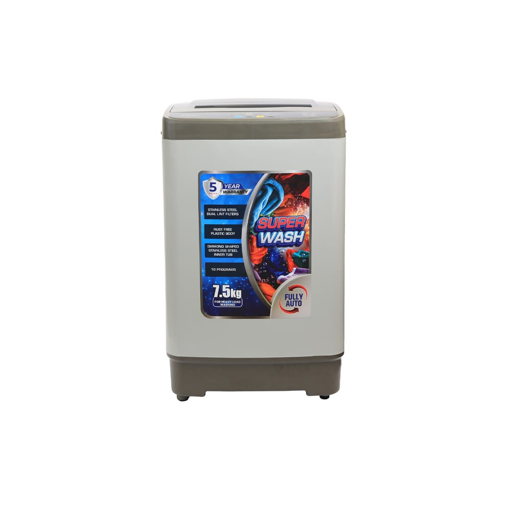 Singer Washing Machine - 7.5Kg - SWM - FAR75PT