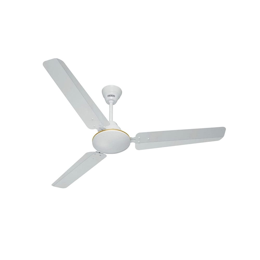 Usha Ceiling Fan 48 (Rich White) - Technix Plus - 1200mm