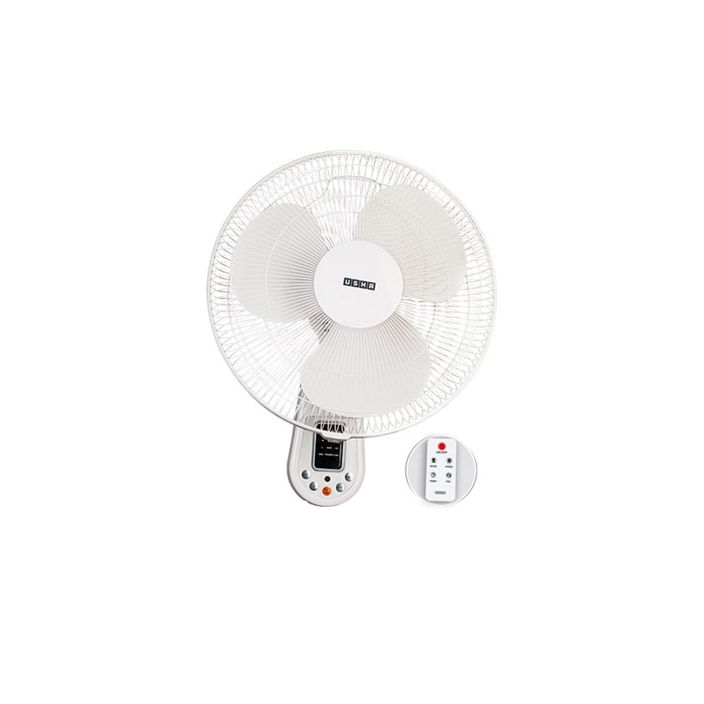 Usha Wall Fan Crisp Air With Remote - FW 40 3A