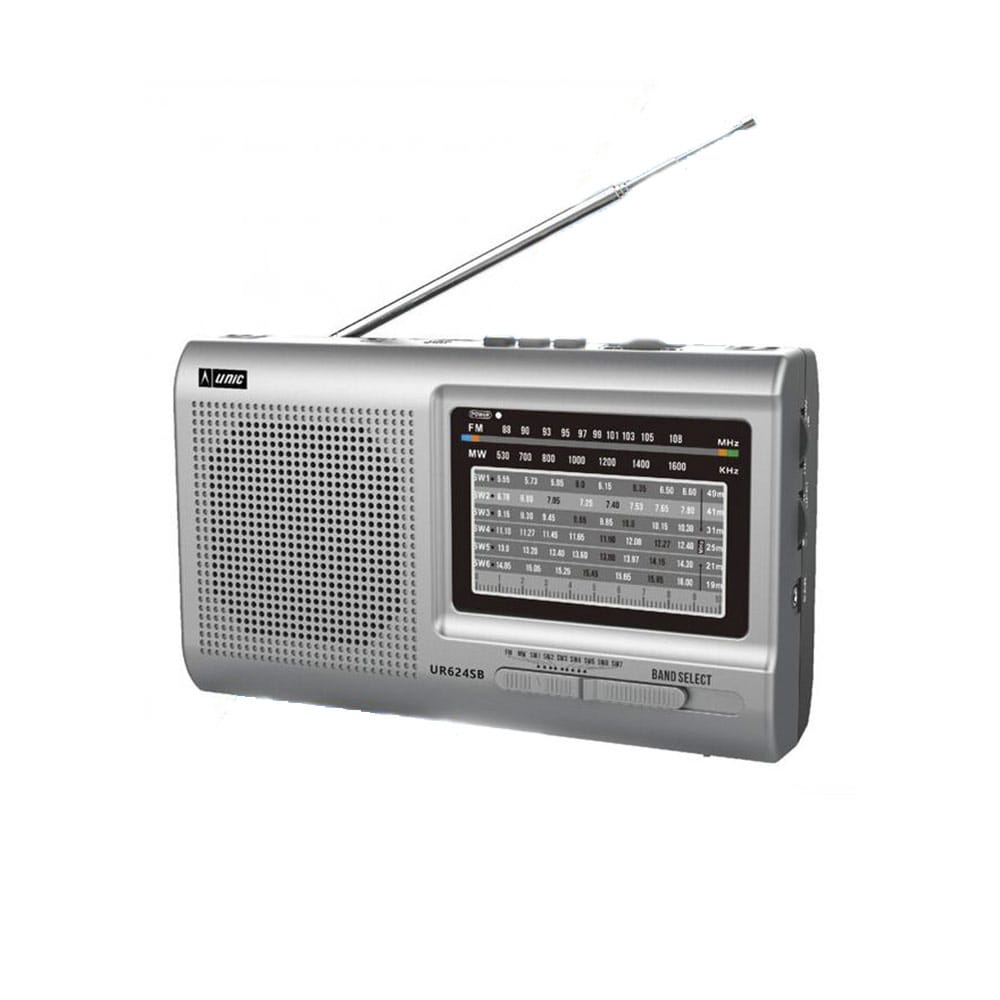 UNIC Portable Radio - 8 Band - UR624SB