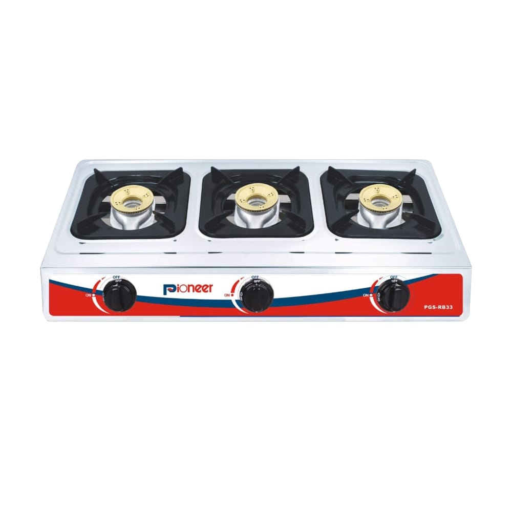 Pioneer 3 Burner Gas Cooker - PGS RB33