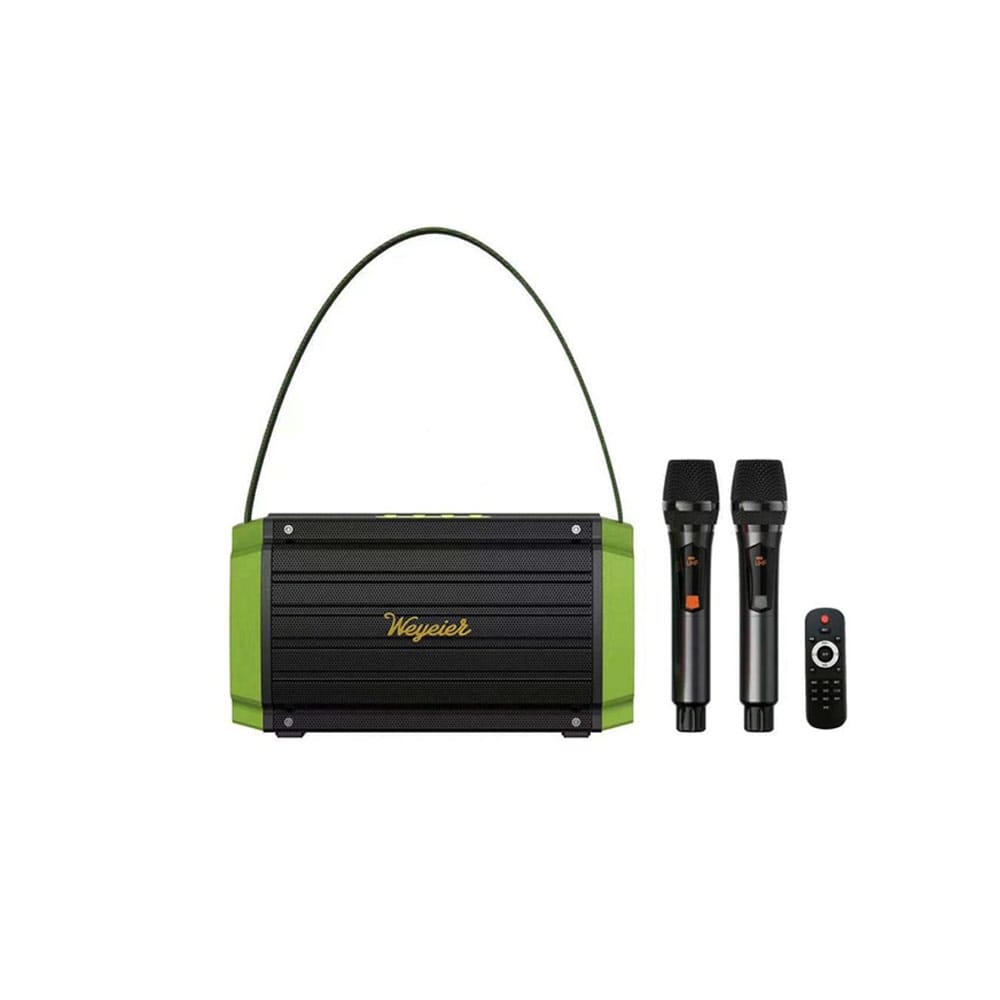 Wejeier Outdoor Portable Karaoke Singing Bluetooth Speaker - W 4120