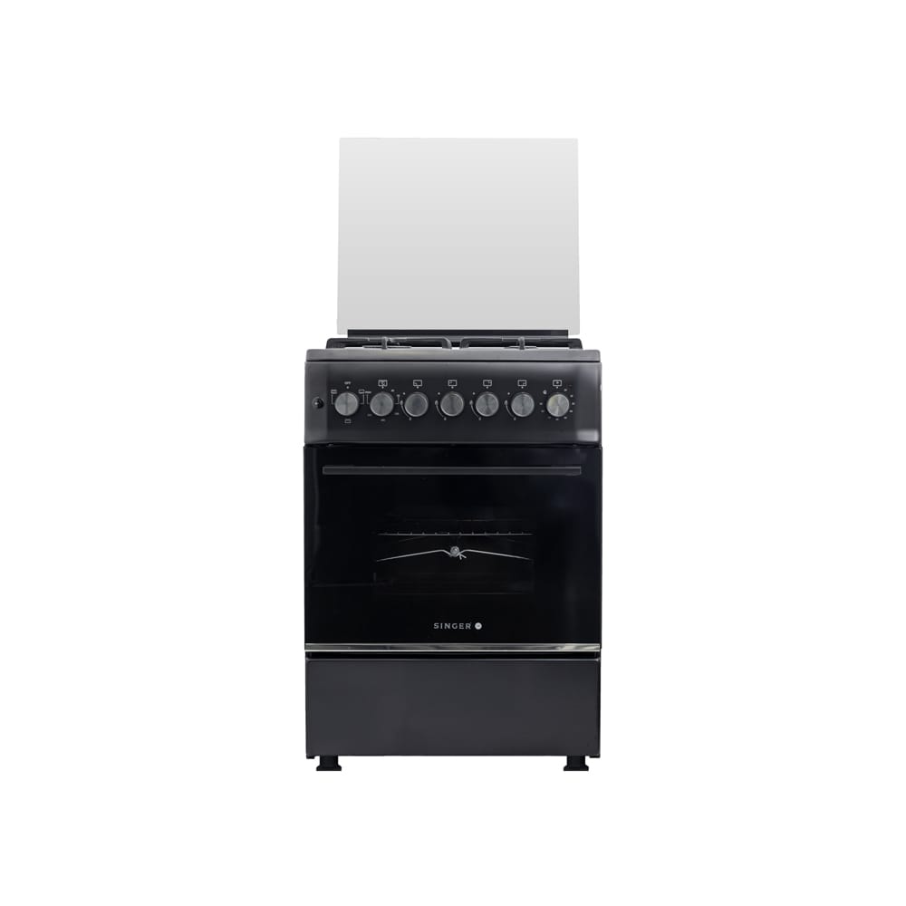 Singer Freestanding Oven - 4 Gas Burners + Electric Oven (58L) - GO 4BE