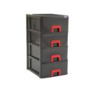 Daxer 04 Drawer Plastic Cupboard - DDC03(4D)