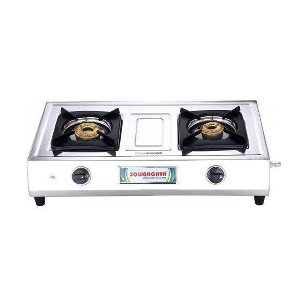 Sowbaghya 2 Burner Gas Cooker - SSGS01